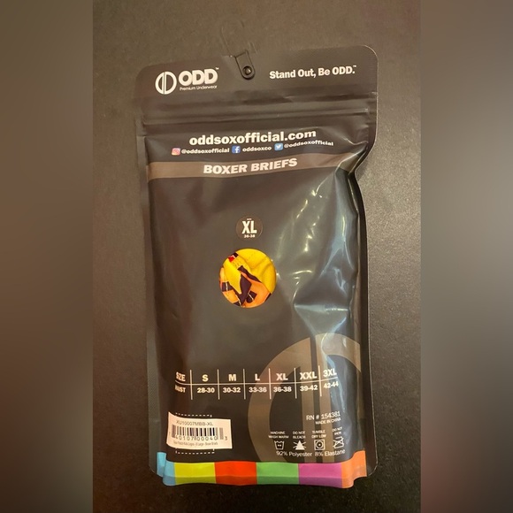 ODD Boxer Briefs Men’s Premium Underwear Sour Patch Kids Size XL 36-38 - Picture 6 of 7